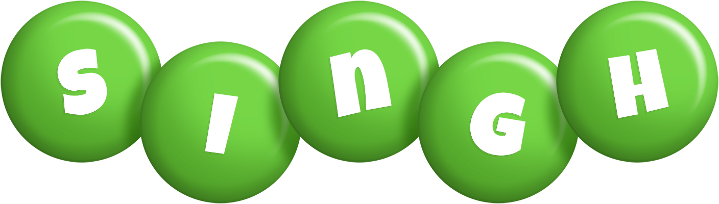 Singh candy-green logo