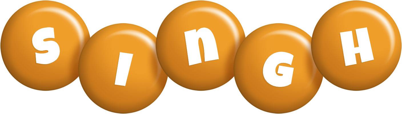 Singh candy-orange logo