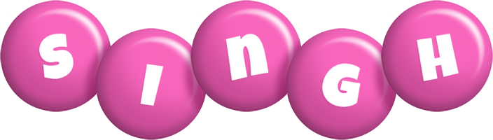 Singh candy-pink logo
