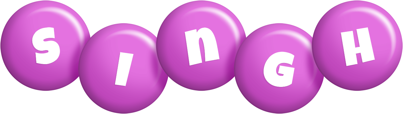 Singh candy-purple logo