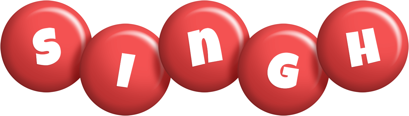 Singh candy-red logo