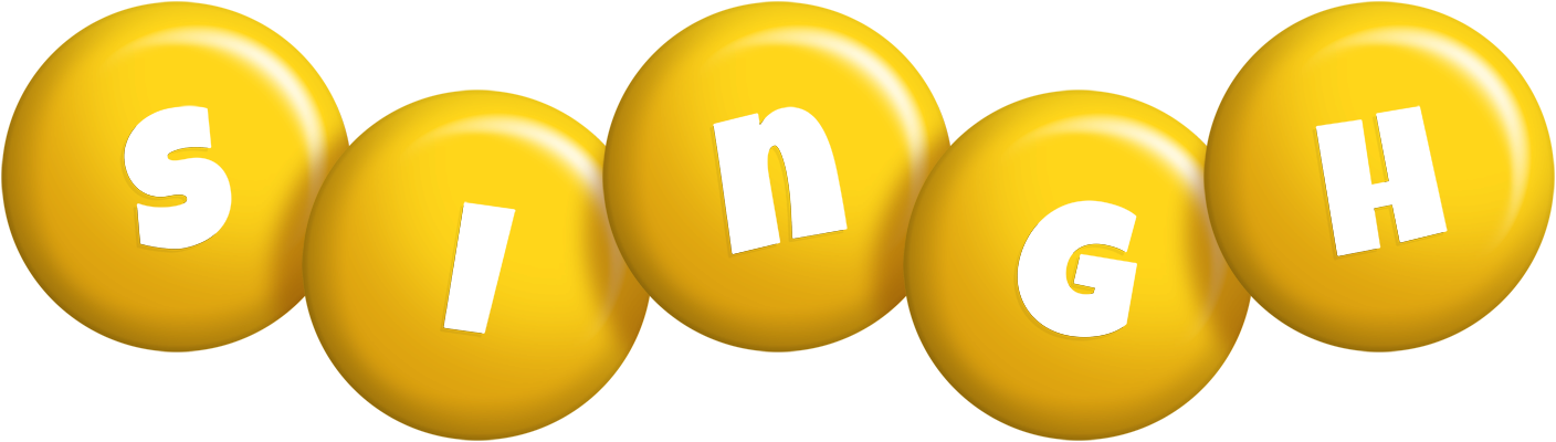Singh candy-yellow logo