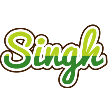 Singh golfing logo