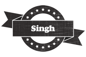 Singh grunge logo