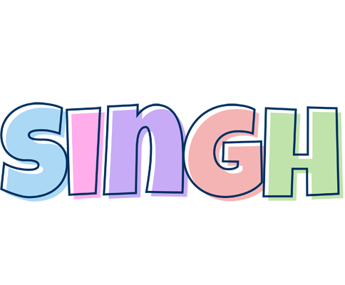 Singh pastel logo