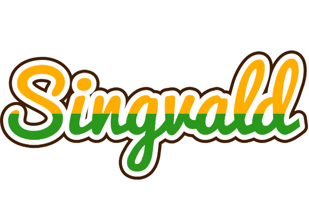 Singvald banana logo