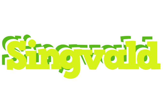 Singvald citrus logo