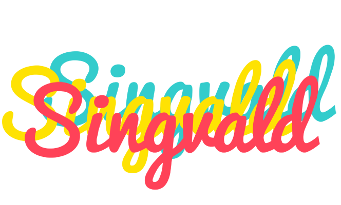 Singvald disco logo