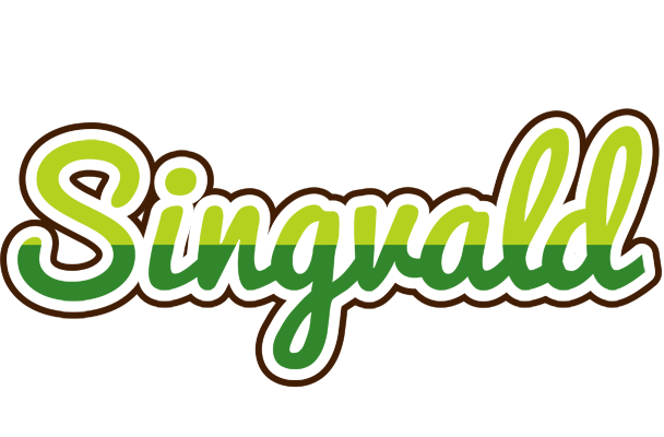 Singvald golfing logo