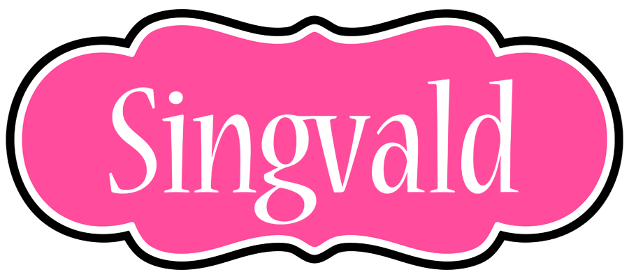 Singvald invitation logo