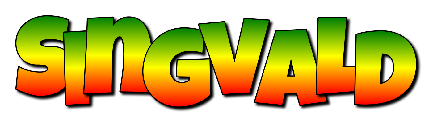 Singvald mango logo