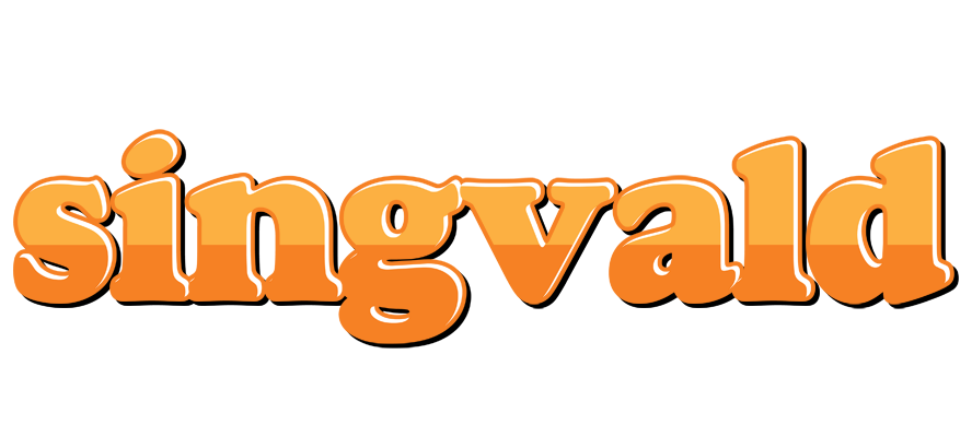 Singvald orange logo