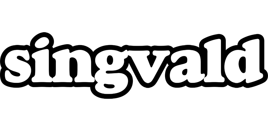 Singvald panda logo