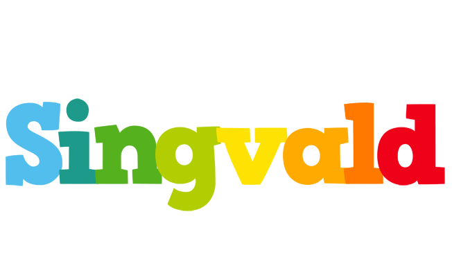 Singvald rainbows logo