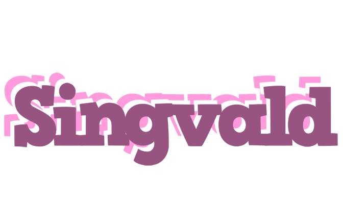 Singvald relaxing logo