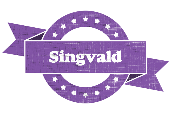 Singvald royal logo