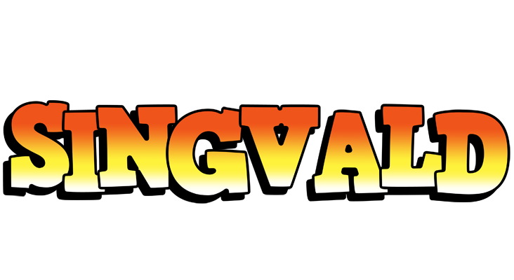 Singvald sunset logo