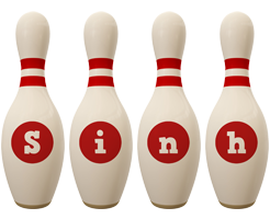 Sinh bowling-pin logo