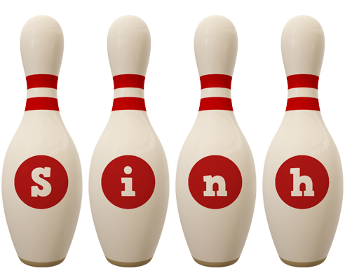Sinh bowling-pin logo