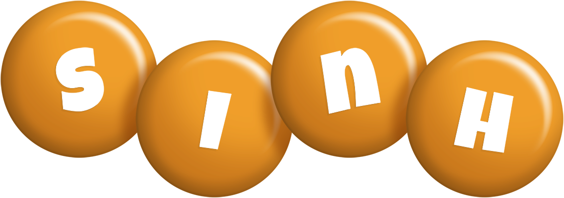 Sinh candy-orange logo