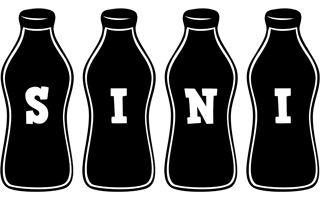 Sini bottle logo