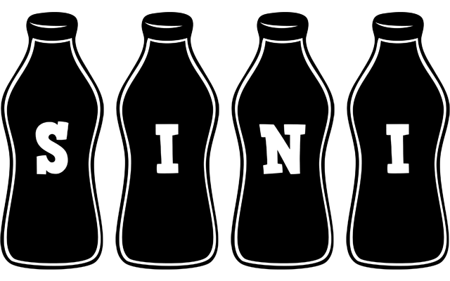 Sini bottle logo