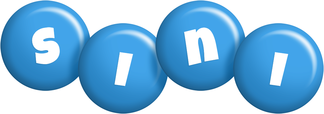 Sini candy-blue logo