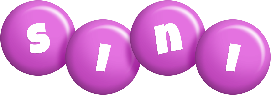 Sini candy-purple logo