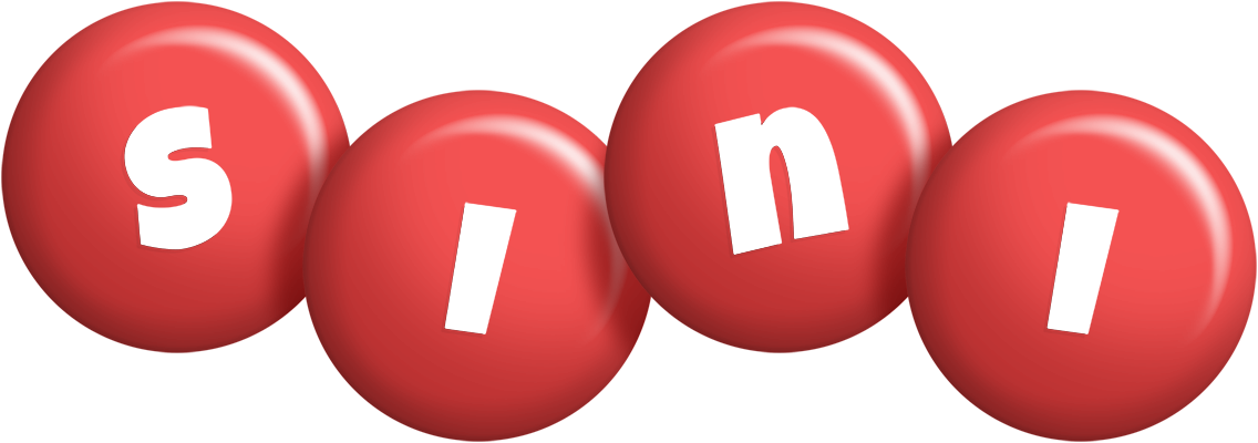 Sini candy-red logo