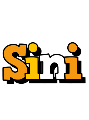 Sini cartoon logo