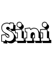 Sini snowing logo