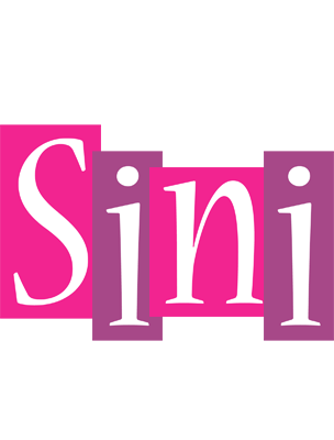 Sini whine logo