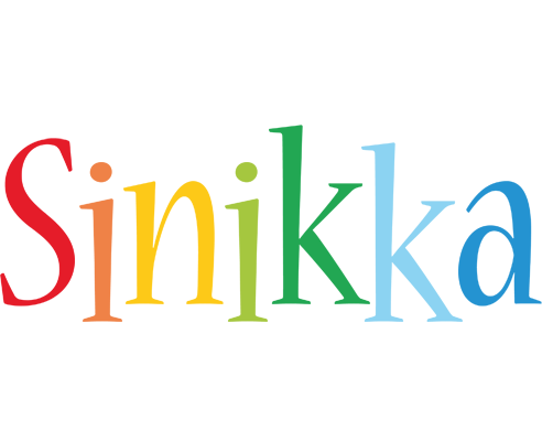 Sinikka birthday logo