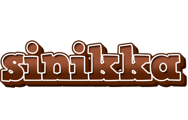 Sinikka brownie logo