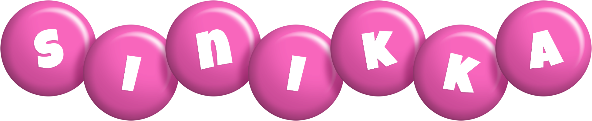 Sinikka candy-pink logo