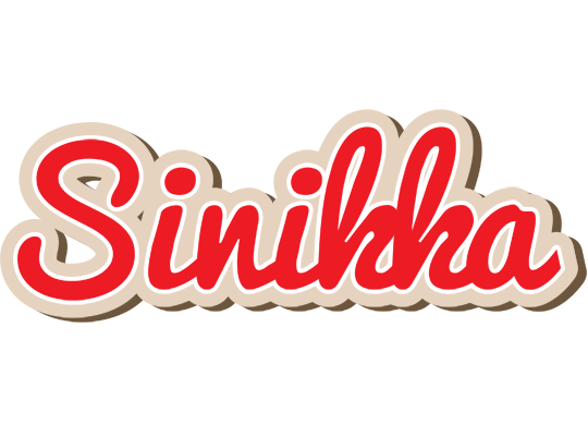 Sinikka chocolate logo