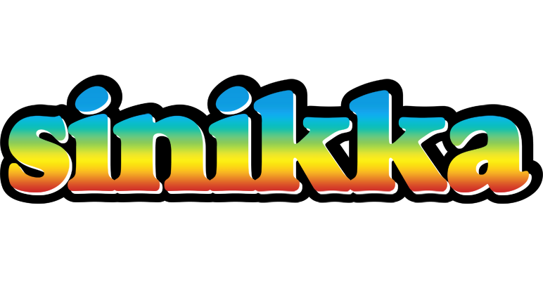 Sinikka color logo