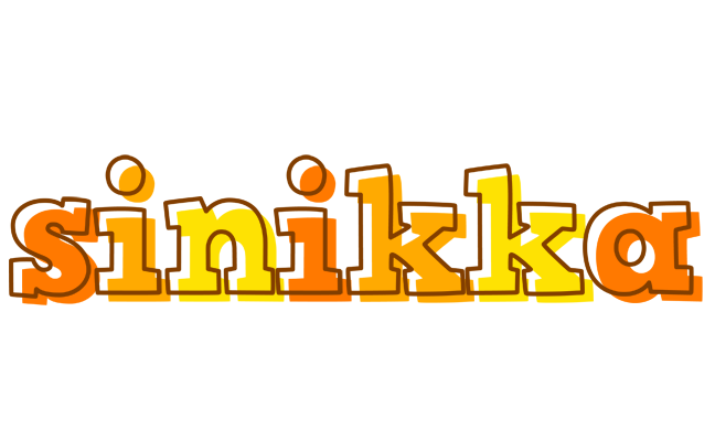 Sinikka desert logo