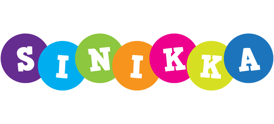 Sinikka happy logo