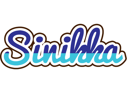 Sinikka raining logo