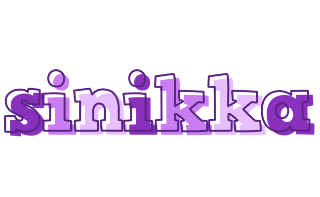 Sinikka sensual logo