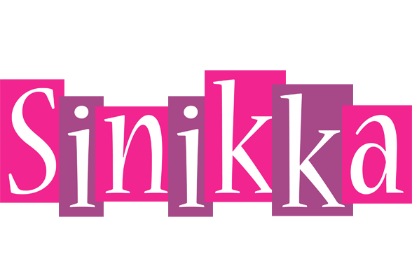 Sinikka whine logo