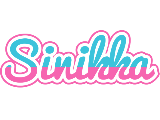 Sinikka woman logo