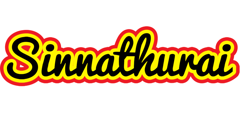Sinnathurai flaming logo