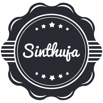 Sinthuja badge logo