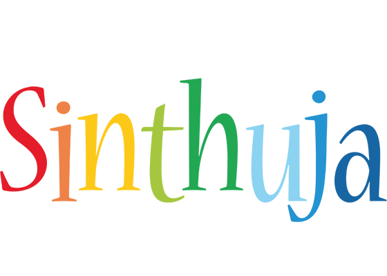 Sinthuja birthday logo