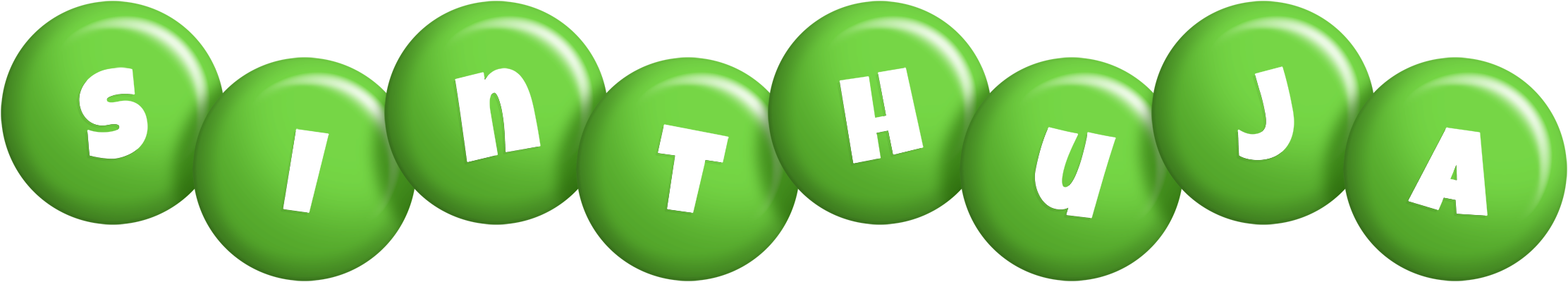Sinthuja candy-green logo