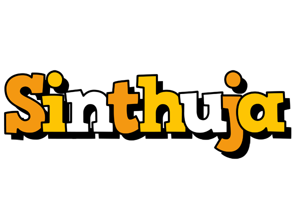 Sinthuja cartoon logo