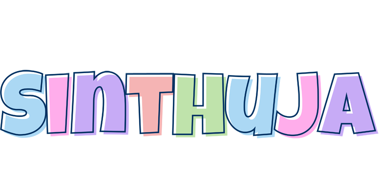 Sinthuja pastel logo