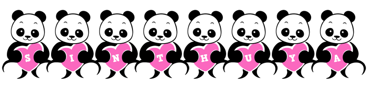 Sinthuya love-panda logo